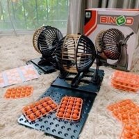 Bộ lô tô Bingo cao cấp 90 số, 24 - 72 tờ dò