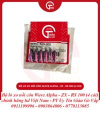 Bộ Lò Xo Nồi Côn Wave Alpha - Wave ZX - Wave Rs 100 Chính Hãng (Bộ 4 Cái)