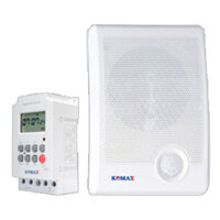 Bộ loa báo giờ phát nhạc tự động Komax SW-58C