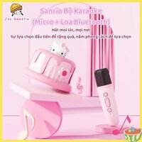 Bộ loa Bluetooth + micro Sanrio với thiết kế hình bánh độc đáo là sự lựa chọn đầu tiên để tặng quà