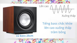 Loa Jamo J110 Sub Dark Apple CE