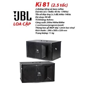 Loa Karaoke JBL KI81(KI-81)