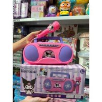 Bộ Loa kèm Micro kuromi kết nối điện thoại cho bé