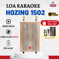 Bộ loa kéo ONTEKCO hozing 1502 bass 40 vi xử lý âm thanh chuyên nghiệp xử lý nhạc cực hay