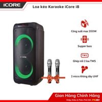 Bọ Loa Mic Karaoke Bluetooth iCore i8 - Hàng chính hãng - iCore i8