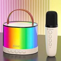 Bộ Loa & Micro không dây Celebrat SP-18, Beige