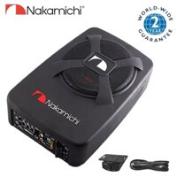Bộ Loa SUB siêu trầm đặt gầm ghế xe ô tô, thương hiệu Nhật Bản NAKAMICHI NBF8.1A