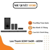 Bộ loa thanh Sony HT-S40R 600W - Hàng chính hãng - Bảo hành 12 tháng