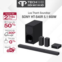 Bộ Loa Thanh Soundbar Sony HT-S40R 600W và Sony S350 2.1 - Hàng chính hãng - Bảo hành 12 Tháng Chính Hãng