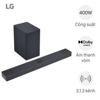 Bộ loa thanh WIFI LG SC9S 400W chính hãng bảo hành 1 năm