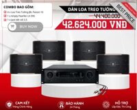 Bộ Loa Treo Tường Công Suất Lớn | JBL Pasion 10
