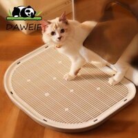 Bộ lọc bẫy mèo DAWEIF Đồ dùng cho thú cưng chống rò rỉ cho mèo