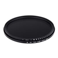 Bộ lọc biến đổi mật độ trung tính 72mm ND Fader ND 2 đến ND 400 Filter (Đen)