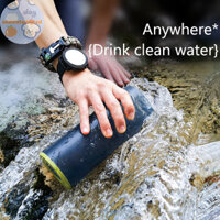 Bộ lọc chai lọc nước Metertryred 27 Oz để đi bộ đường dài, cắm trại, sinh tồn, du lịch VN