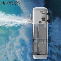 Bộ lọc chìm ALARION, Bộ lọc tích hợp bể cá bằng nhựa im lặng, Máy bơm tuần hoàn nước thực tế Cốc hút 8 / 12 / 18 / 25W Máy bơm oxy hóa bể cá