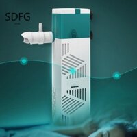 Bộ lọc chìm bể cá SDFG, Bộ lọc nước gắn tường im lặng 3 / 6 / 10W, Máy bơm tuần hoàn nước Cốc hút nhựa có thể điều chỉnh Máy bơm oxy Bộ lọc bể cá