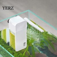 Bộ lọc chìm bể cá YZ, có bộ lọc máy bơm tuần hoàn nước bằng nhựa Cotton, Bộ lọc nước treo tường có thể điều chỉnh im lặng 3 trong 1 tại nhà
