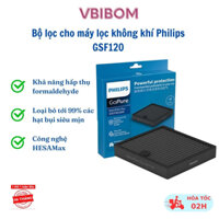 Bộ lọc cho máy lọc không khí ô tô Philips GSF120 loại bỏ vi khuẩn, dùng cho mã GP5301, GP7501, GP6201, GP5201, GP3201