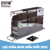 Bộ lọc dàn mưa 9 khay cho hồ 60 – 70 cm