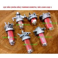 Bộ lọc dầu Đài Loan khóa dầu  Yanmar TS50, TS70 TS105 TS155 TF160 KUBOTA  RK125 RK ER65 ER50 GA100 EV2600 NM75 NM95 M11