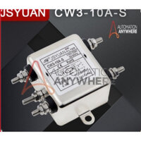 Bộ lọc điện, bộ lọc nguồn, lọc nhiễu điện lọc nhiễu điện từ  noise filter 10A CW3-10A-S