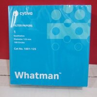 Bộ Lọc Giấy Whatman No. 1 He. 125 Mm. Giấy Lọc Whatman