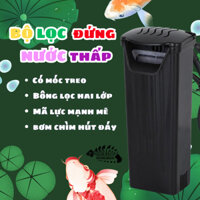 BỘ LỌC HỒ CÁ, BỂ RÙA MÁY BƠM MÁY LỌC MỰC NƯỚC THẤP KIỂU THÁC 3 IN 1 ĐA CHỨC NĂNG LƯU THÔNG NƯỚC SẠCH