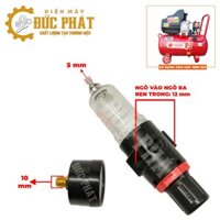 Bộ lọc khí nén kèm đồng hồ cho máy nén khí máy bơm hơi bộ lọc hơi LOCKHI