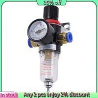 Bộ lọc không khí nóng Bộ điều chỉnh áp suất 1 / 4 Inch AFR2000 Máy tách nước Bộ lọc máy nén khí với đầu nối 10MM