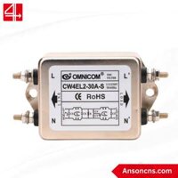 Bộ Lọc Nguồn Chống Nhiễu 1 Pha OMNICOM CW4L2-30A-S