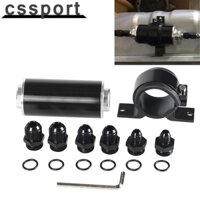 Bộ lọc nhiên liệu 50mm đa năng có giá đỡ và cờ lê gắn nhôm, cũng như đầu nối 6AN 8AN 10AN