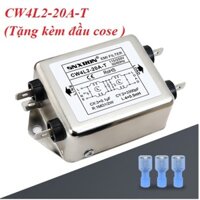 Bộ lọc nhiễu 1 pha 20A( tặng kèm đầu cose)