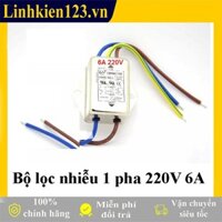 Bộ lọc nhiễu 1 pha 220V 6A
