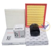 Bộ lọc nhớt - lọc gió điều hòa - lọc gió động cơ xe Nissan Navara NP300