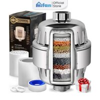 Bộ Lọc Nước Đầu Vòi Hoa Sen 20 Bước MIFAN - Làm mềm nước, giảm khô ngứa, gàu, chàm và làm đẹp da, tóc và móng của bạn