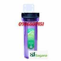 Bộ lọc nước sinh hoạt  ly đơn 10 inch Trong SAGANA