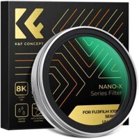 Bộ lọc ống kính K & F Concept Nano-Xcel MCUV cho Fuji X100, X100F, X100S, X100T, X100V, X100VI