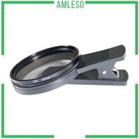 Bộ lọc ống kính máy ảnh điện thoại CPL với phụ kiện kẹp Nhẹ di động chuyên nghiệp cho điện thoại thông minh Bộ lọc phân cực Kẹp trên