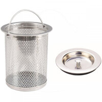 Bộ lọc rác bồn rửa chén inox dễ dàng thay thế cho gia đình