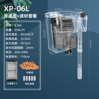 Bộ lọc thác nước gắn trên tường của bể cá Hệ thống lưu thông nước thanh lọc nước Thác nước bên ngoà