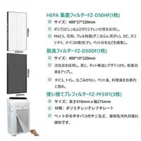 Bộ lọc thay thế máy lọc không khí Sharp FZ-D50DF / FZ-D50HF / FZ-PF51F1