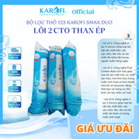 Bộ Lọc Thô 123 Karofi Smax Duo - Lõi 2 CTO Than Ép