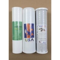Bộ Lọc Thô 3 Cấp 10 Inch - Thiết Bị Lọc Nước 🔥Xả Kho