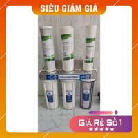 Bộ lọc thô 3 cấp, lọc đầu nguồn kèm 3 lõi lọc