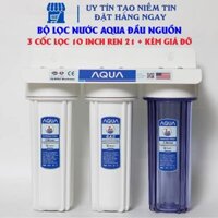 BỘ LỌC THÔ 3 CẤP  - SỬ DỤNG LỌC NƯỚC ĐẦU NGUỒN SIÊU SẠCH