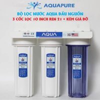 BỘ LỌC THÔ 3 CẤP  - SỬ DỤNG LỌC NƯỚC ĐẦU NGUỒN SIÊU SẠCH