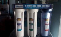 Bộ lọc thô 3 cấp TAMACHI cho nước sinh hoạt - Không dùng điện