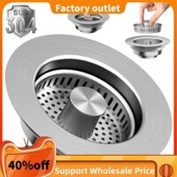 Bộ lọc thoát nước bồn rửa 3 trong bồn rửa bằng thép không gỉ -Up Sink Plug Quick Drainage Kitchen Sink Plug