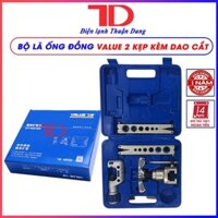 Bộ loe ống đồng, bộ lã value 2 kẹp kèm dao cắt, nong loe ống đồng, bảo hành 12 tháng