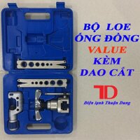 BỘ LOE ỐNG ĐỒNG VALUE 2 KẸP KÈM DAO CẮT